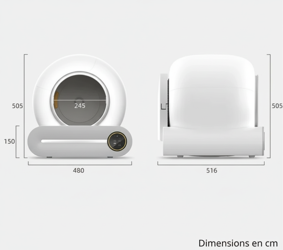 Litière Autonettoyante Capsule Pro